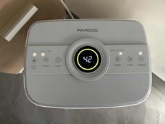 Dahili Nem Sensörü Elektrikli Hava Nemlendirici 12 L/D LED Ekran Akıllı Dokunma