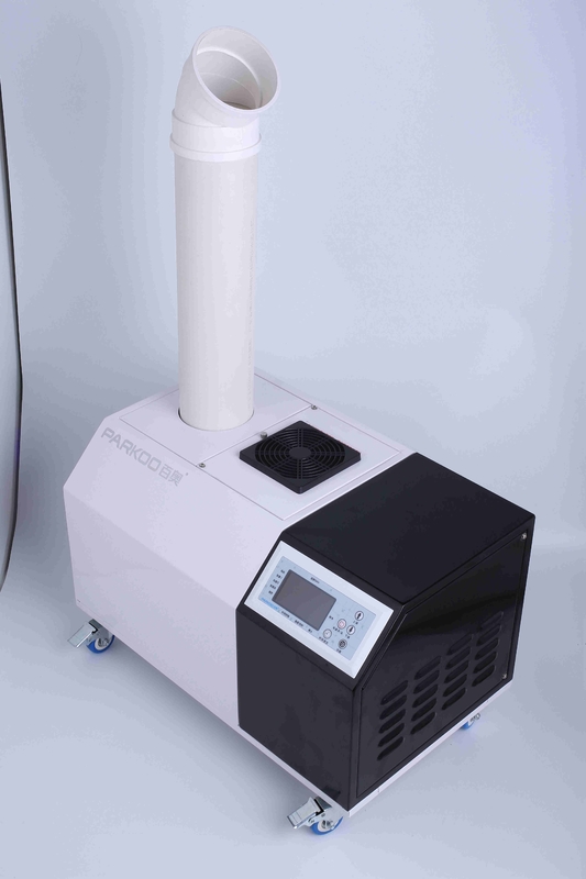Tarım Mantarı Yetiştirme Odası için 6KG / H 144L / Günde Endüstriyel Ultrasonik Nemlendirici