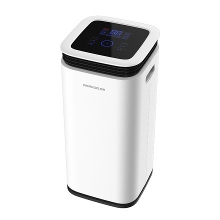 16L Gizli Ekran LED Ev Nemlendiricisi 2.2L Tank Kulesi 360° Rüzgar Çıkışları Akıllı Nemlik Dokunmatik Kontrolü