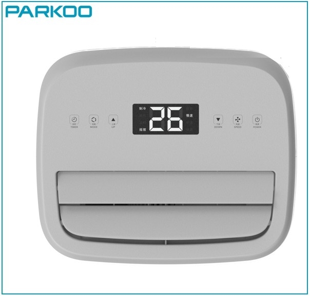 380 m3/saat 14000 btu R290 Soğutucu Taşınabilir klima Sabit olmayan ortam sıcaklığı 17°C-30°C Ayarlanabilir