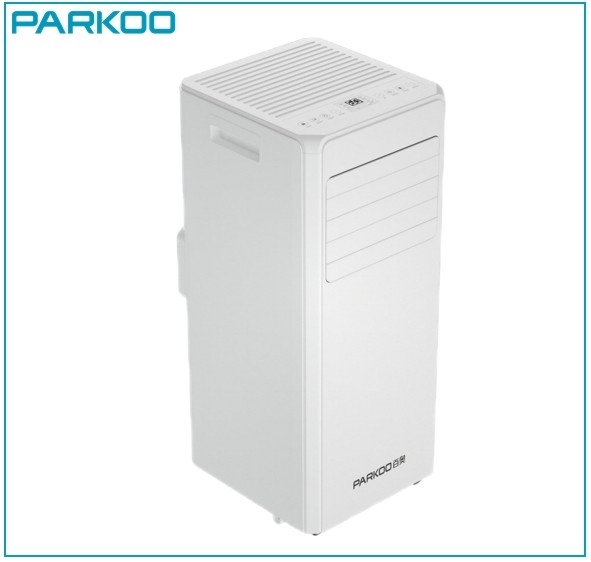 110V 115V 10000 BTU Düşük Gürültü Mobil Klima Sabit olmayan Hava Soğutucu Düğme Flicker Yumuşak Baskı Kontrol Panelli