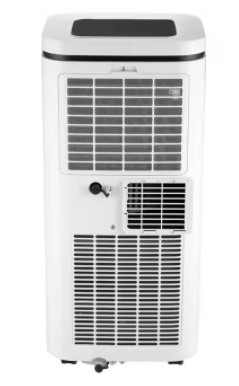 115V 10000 BTU/H Soğutucu R32 Buharatlı Mobil Klima Dokunmatik Ekran Ön Hedef Işığı
